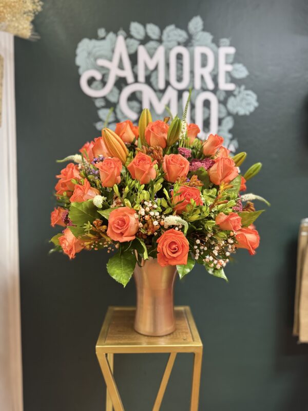 SOLE ARANCIONE - FLORERO SOL ANARANJADO