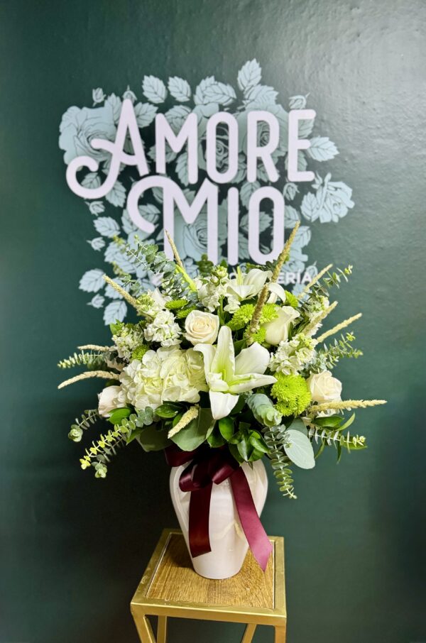 AMORE BIANCO - FLORERO AMOR BLANCO